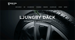 Desktop Screenshot of ljungbydack.se